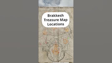 Brakkesh ALL Treasure Map Locations #deltaforce #deltaforcegame #gaming #fyp #deltaforcecreator