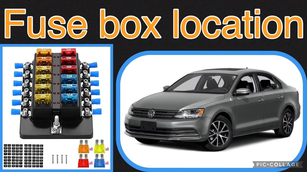 Fuse box location on a 2016 Volkswagen Jetta