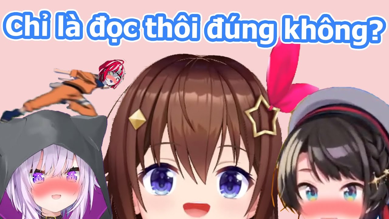 [Hololive Vietsub] Sora và quả kịch bản...khiến thần linh nổi giận?