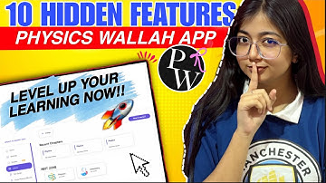 STOP Using PHYSICS WALLAH Like This ❌|| 10 Hidden Tricks That Change Everything!🔥