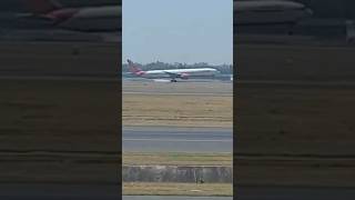 Air India 777 Butter Landing  #shorts #butterlanding