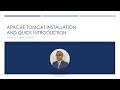 Apache Tomcat 9.x Installation & Quick Introduction
