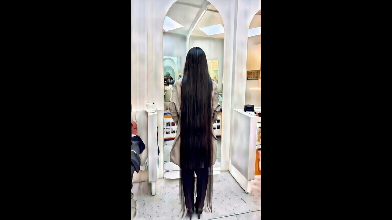 VERY LONG BRAID CUT SHORT