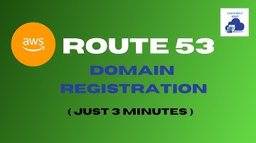 AWS Route 53 Domain Setup | Domain Registration