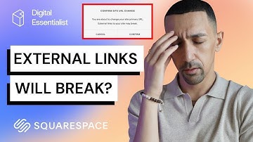 SQUARESPACE Warning Message with Built In Domains | How to change your built in domain