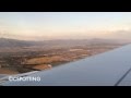 Evening landing at Thessaloniki Makedonia Airport | Ryanair Boeing 737-800 EI-ENO