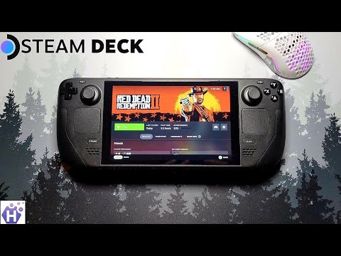 STEAM DECK - Red Dead Redemption 2 - High Settings Gameplay