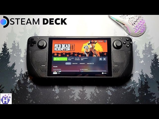 RDR 2 Works Perfectly Fine on Steam Deck with High Settings