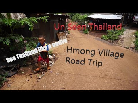 Hmong Village in Hang Dong Thailand , Great mountain views