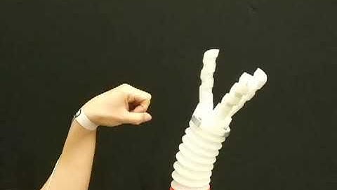 Skin-inspired textile-based tactile sensors (controlling soft robot)