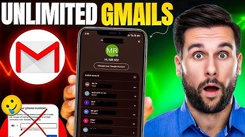 Unlimited Gmail Create Without Verification Issue 🔥 How To Create Gmail without Verification