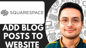 How To Add Blog Posts To Your Squarespace Website - 2025 (fast & Easy)