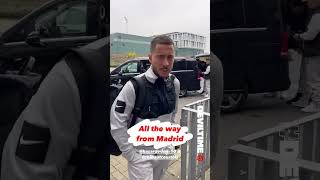 Eden Hazard Arriving Tubize 20221114 | WCP 2022