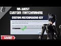 NA WEST Fortnite Custom Matchmaking + LIVE Scrims SOLO DUO SQUAD + LIVE Clan Tryouts