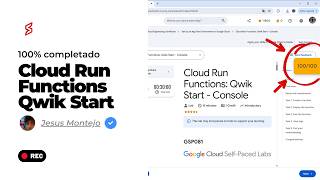 Cloud Run Functions  Qwik Start   Console Resoliviendo el laboratorio al 100% Google Cloud Skill Boo