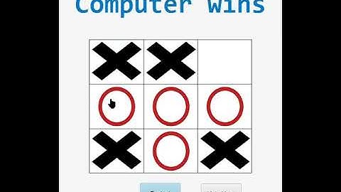 Tic Tac Toe in java