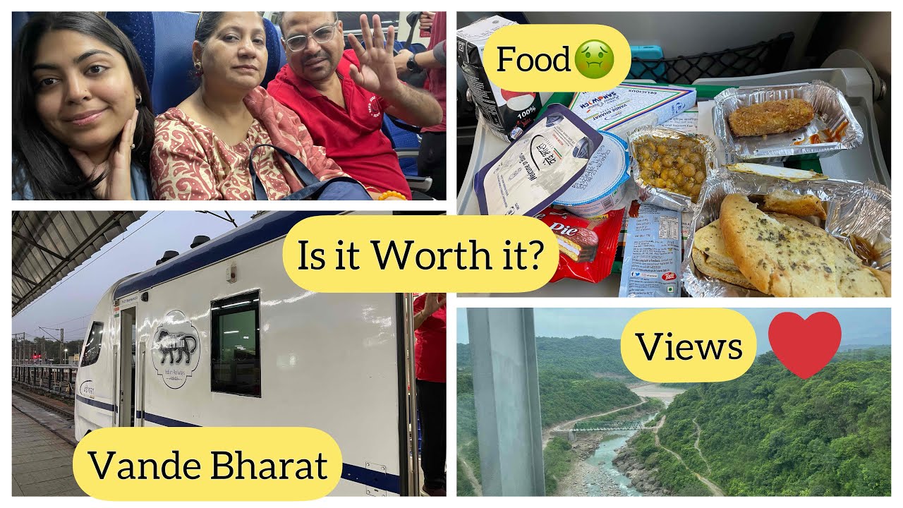 Travel Vlog | Vande Bharat Train honest REVIEW!✅✨ Delhi to Katra Jammu | Vaishno Devi🙏🏻❤️