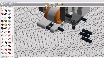 Drawbot: Complete Designing-Process with LEGO Digital Designer