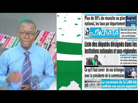 UNE DES JOURNAUX DE CE LUNDI 29 JUIN 2026