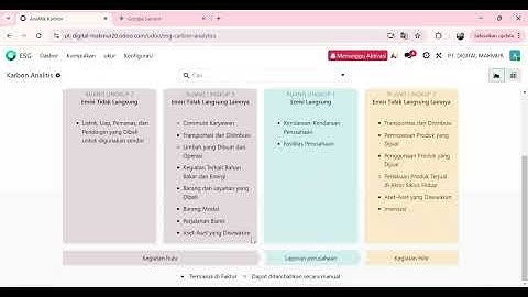 UTS APSI No.4A_Modul ESG Konfigurasi Dasar dan Klasifikasi Data Emisi