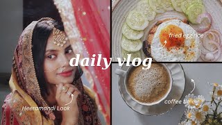 POV: Life of a content creator in India | Heeramandi Shoot BTS | Cooking comfort food