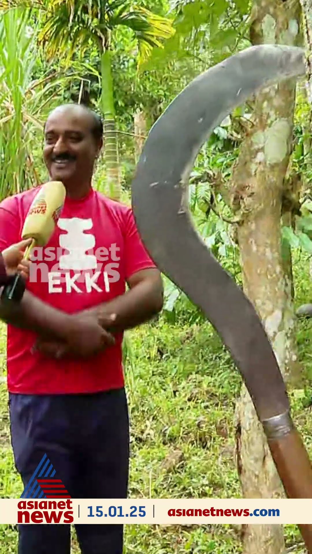 'കടുവയെ കണ്ടത് പുല്ലുവെട്ടിക്കൊണ്ട് നിന്നപ്പോൾ, കടുവ അവശനാണ്, പതുക്കെയാണ് നടന്നുപോയത്'