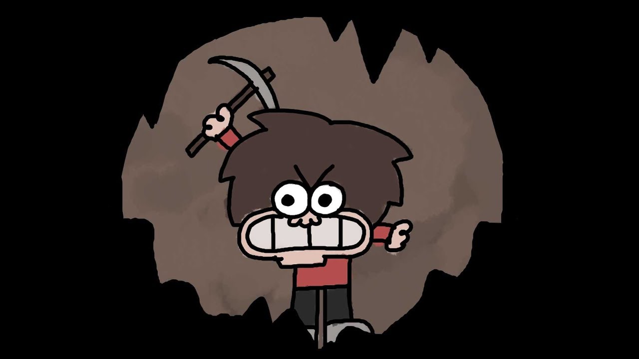 Max Goes Mining  (MAXMOEFOE ANIMATED)