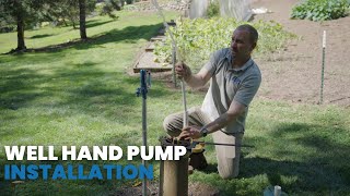 Emergency Water Well Hand Pump Kit Installation | Epp Well Solutions