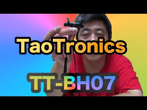 【TaoTronics】TT-BH07 Bluetooth 4.1 ステレオイヤホン マグネティックヘッドホン【mucciTV】【商品提供動画】【タイアップレビュー 】 sub4sub