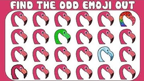 HOW GOOD ARE YOUR EYES #012 | Find The Odd Emoji | Emoji Puzzle Quize | CHILD GAMING