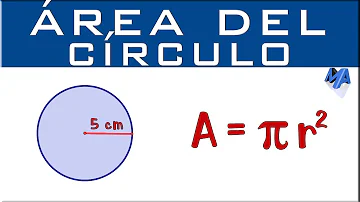 ¿Cómo calcular el área de un cuadrado con el radio?