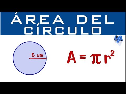 Video: ¿Qué se entiende por área del círculo?