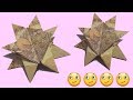 How to make star from Note // note se star banana // origami star