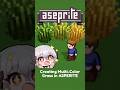 Adding multi-color ANIMATED grass with Aseprite for my 2D RPG game! #indiegames #gaming #gamedev