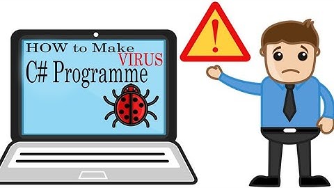 How to make simple virus use C# programme