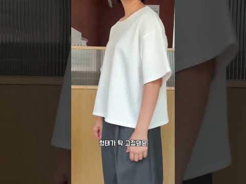 지금입기 딱 좋은 티블라우스 세련된 4050옷추천#중년여성패션 #데일리룩 #여름코디