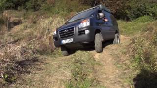 : Offroadpark Bayern - Hyundai Starex 4x4 - Front-LOKKA-Test 03