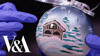 Unboxing Christmas baubles | V&A