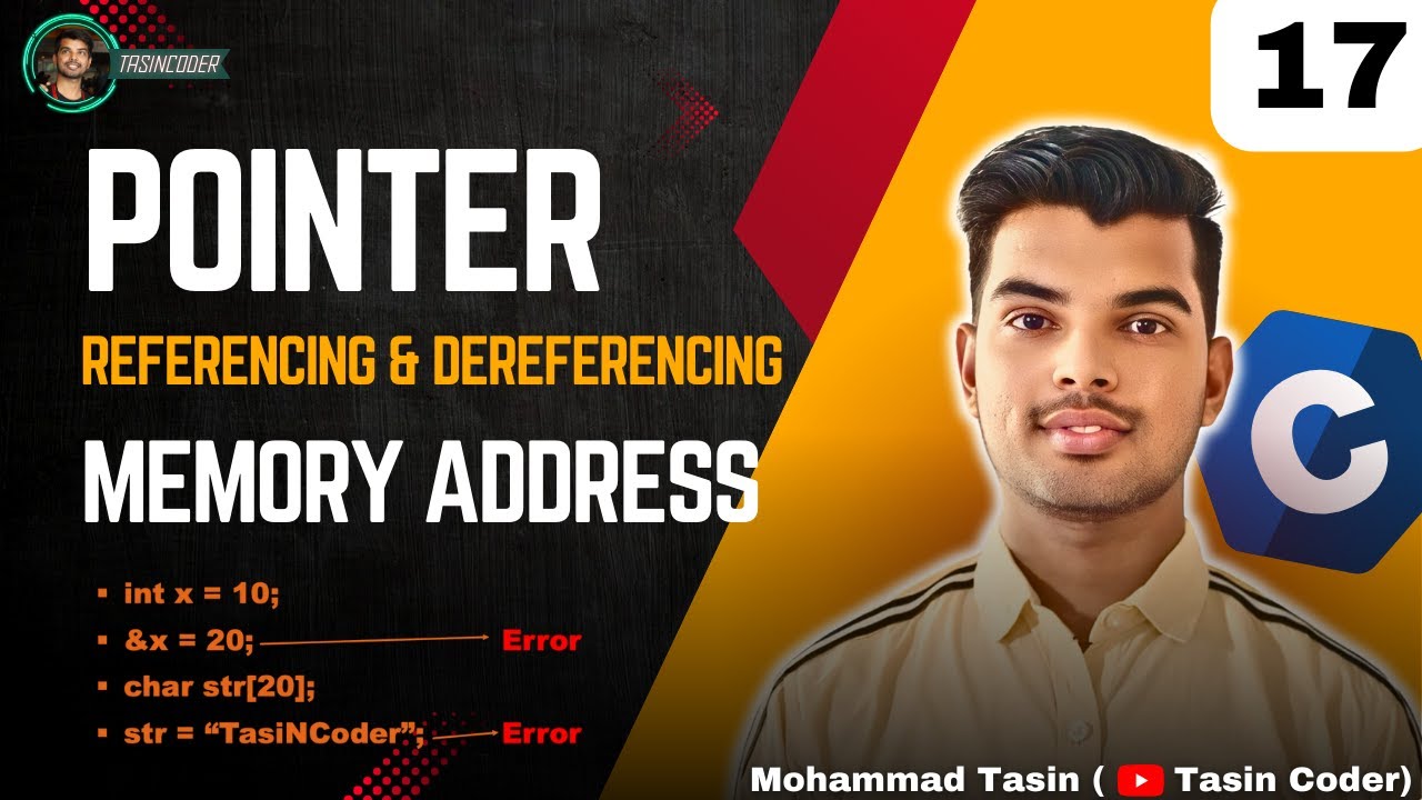 Memory Address in C Explained | Referencing & Dereferencing Operators