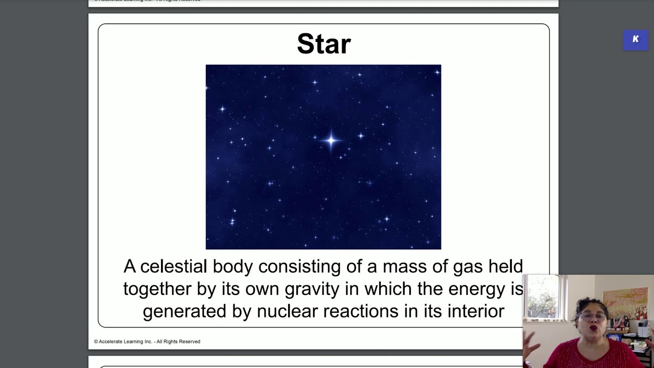 8th Grade Astronomy Vocabulary YouTube