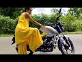 First time challenge  challenge with dipa in glamour bike