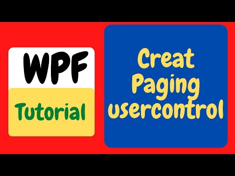 Create Paging by UserControl : Hướng Dẫn Tạo Paging Cho Datagrid Hay Hiệu Quả trên WPF