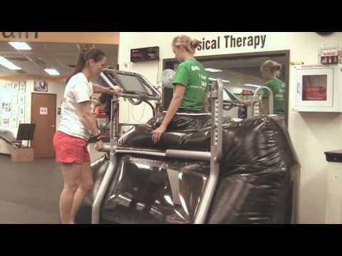 Anti-Gravity Treadmill For Rehab & Pain, AlterG AntiGravity Treadmill, Catz Austin