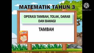 MATEMATIK TAHUN 3 TAMBAH