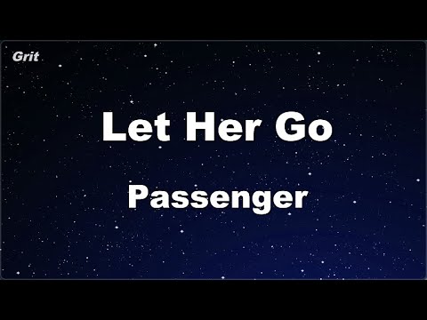 Karaoke Let Her Go   Passenger No Guide Melody Instrumental