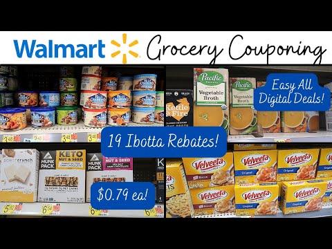 Walmart Grocery All Digital Couponing! 19 Ibotta Rebates, Easy Beginner Deals