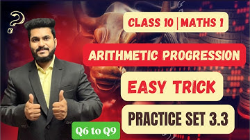 Arithmetic progression practice Set 3.3 Part 2 Q6 to Q9