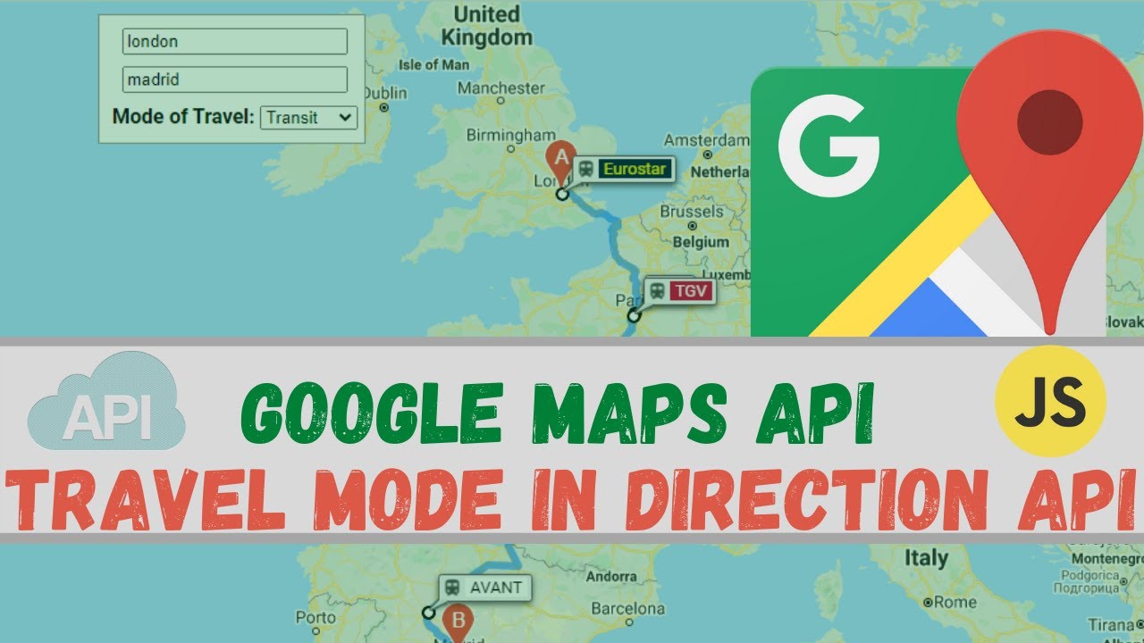 travel mode google maps