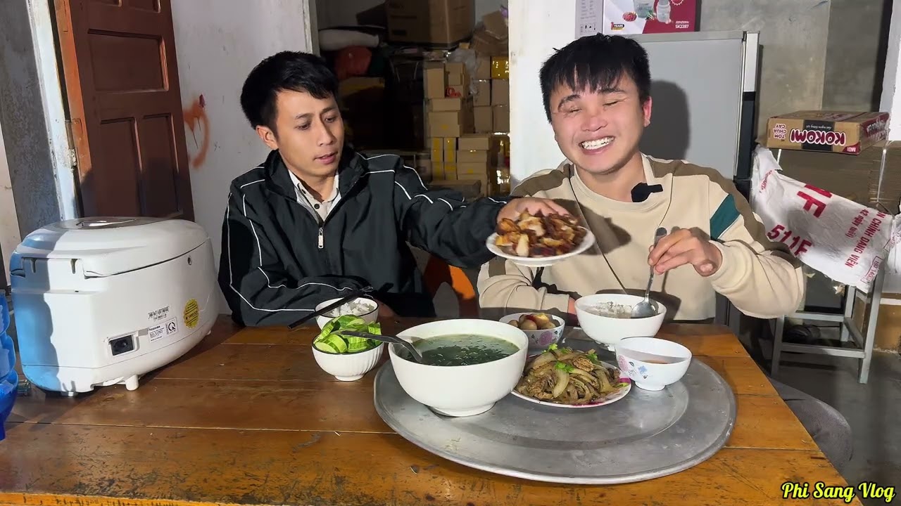 Bữa cơm chia tay của hai anh em | Phi Sang vlog – Hành trình không gục ngã