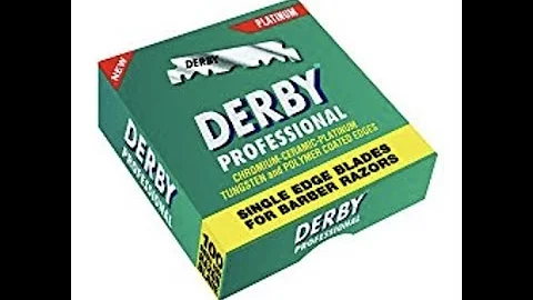 Derby razor blades review